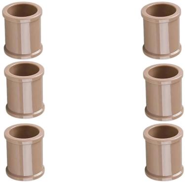 Imagem de Luva Pvc 25Mm Soldável Conexão Encanamento Kit 06 Un