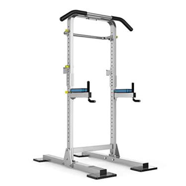 Imagem de YYBOES Dispositivo de pull-up fitness barra horizontal para casa rack de agachamento multifuncional barras paralelas ajustáveis rack de halterofilismo equipamento peso de carga 300 kg