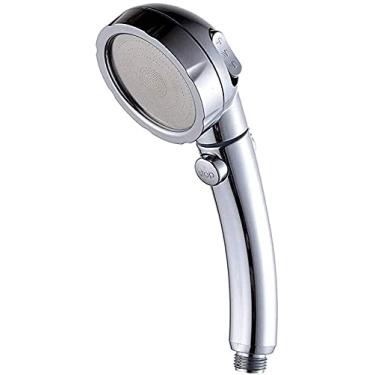 Imagem de YYBOES Chuveiro cabeça de chuveiro filtro de chuveiro elétrico cabeça de chuveiro chuveiro de alta pressão para aumentar a pressão cabeça de chuveiro de mão 3 modos de alta pressão cabeça de chuveiro