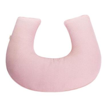 Imagem de Almofada Apoio de Amamentar Favo Exclusivo Waffle - 100% Algodão - 002