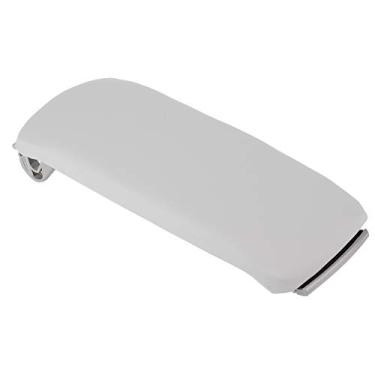 Imagem de Capa de apoio de braço preto bege cinza para c5 c6 2000 2008 super leve desbotamento confortável (Cinza)