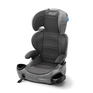 Imagem de Graco Cadeira Infantil para Carro TurboBooster® 2.0 LX com Sistema LATCH, Gannon, Cinza Mescla