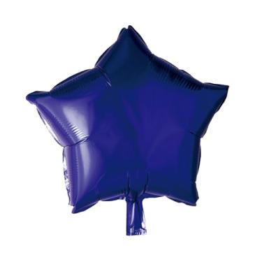 Imagem de BALAO METALIZADO ESTRELA C/CANUDO ROXO 18 "