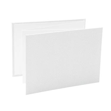Imagem de Álbum de fotos Ical, encadernação sanfona autocolante, folhas de papel especial branco, para 6 fotos 10x15cm horizontal - linha Sanfonado - modelo gelo - 796