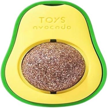 Imagem de Erva Catnip sabor Abacate para Gatos, mordedor, relaxante, pelucia macia, 20cm,delicado.