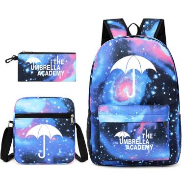 Imagem de Conjunto de mochilas Umbrellas Academies School, 3 unidades para estudantes