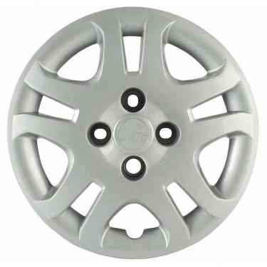 Imagem de Calota Grid Aro 14p 026cb-pta Ford Modelo Fiesta Sedan 2011/ 13 Cubo Baixo - Pc / 4