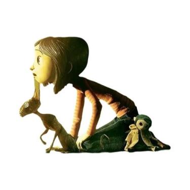 Imagem de Pintura Em Diamante 5D De Halloween, Arte De Coraline E Vincent Van Go