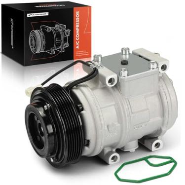 Imagem de A-Premium Compressor De Ar Condicionado Premium Com Embreagem Compatível Toyota Sienna 3.0L 1998-2003, Plugue 1 Pino