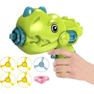 Imagem de Pistola Dinossauro Atira Pião Sortido Domni