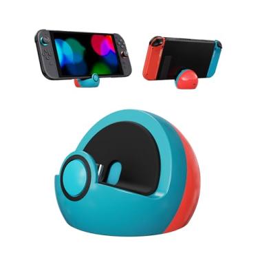 Imagem de Antank Suporte de carregamento para Switch 2, Switch, Lite e OLED, estação de carregamento USB-C esférica pequena e fofa, acessórios de jogos portáteis e decoração de mesa, presente para crianças e