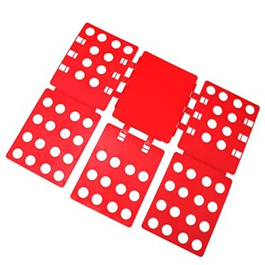 Imagem de Cryfokt Placa Dobrável para Camisas, Casa Portátil, Pasta de Roupas Grandes, Dobra Rápida para Adultos e Crianças, para Camisas, Camisetas, Jumpers, Jaquetas para Uma Casa Prática, Resina PP