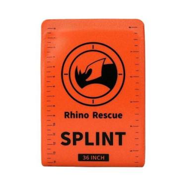 Imagem de Tala De Primeiros Socorros Verde Cinza 36x4.3 Para Camping, Caminhada 