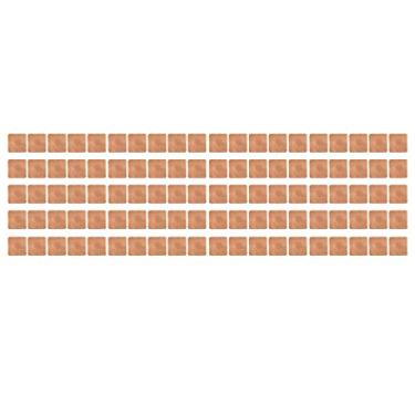 Imagem de Almofada De Cobre, 100 Peças De Calço Puro Cobre Excelente Condutividade Térmica Dissipador De Calor De Cobre 15x15mm Para Desktop Laptop GPU CPU Dissipador De Calor(0,6 mm)