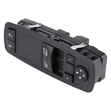 Imagem de Generic Interruptor de Janela Elétrica Durável Padrão Original Adequado para Town & Country 2008-2011, Lado Esquerdo Dianteiro do Motorista, Plástico ABS Preto