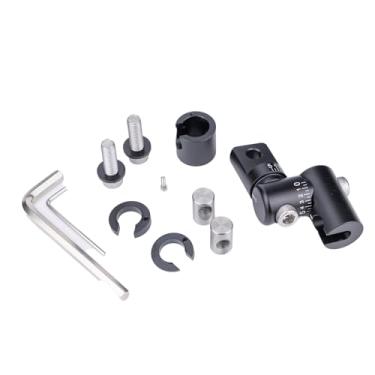 Imagem de GQT Estabilizador de arco ajustável de um lado, estabilizador de tiro, acessório de barra v para suporte de arco composto