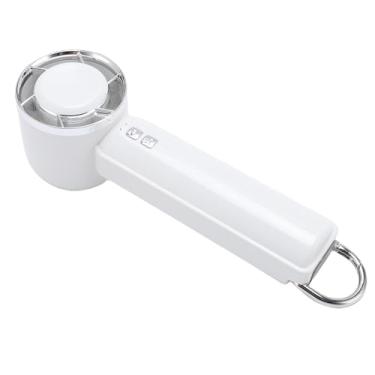Imagem de Yinhing Ventilador Portátil Portátil, Ventilador Pessoal Recarregável USB de 5 Velocidades Com Clipe de Montanhismo, para Aventuras Ao Ar Livre (WHITE)