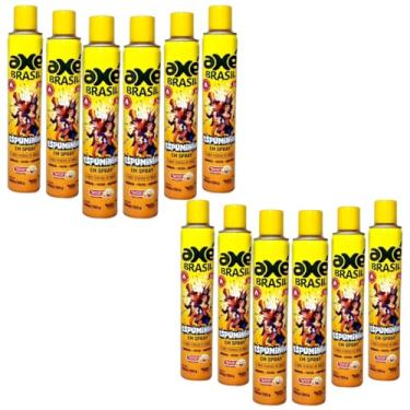 Imagem de KIT 12 Espuminha Em Spray Artificial 500ml Axé Brasil