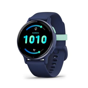 Imagem de Garmin Relógio Vivoactive 5 Azul Marinho 42mm com Monitor Cardíaco de Pulso e GPS