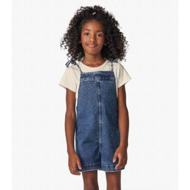 Imagem de Conjunto Blusa com Jardineira Infantil Trick Nick Azul, 1, Azul