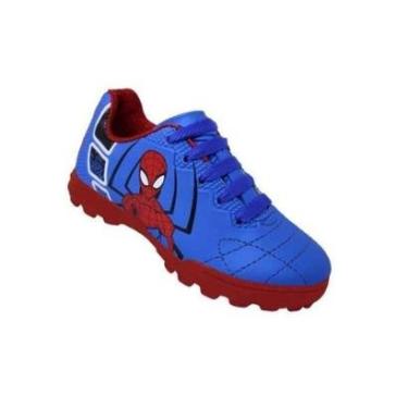 Imagem de Chuteira Infantil Society Dray Marvel Aranha-Masculino
