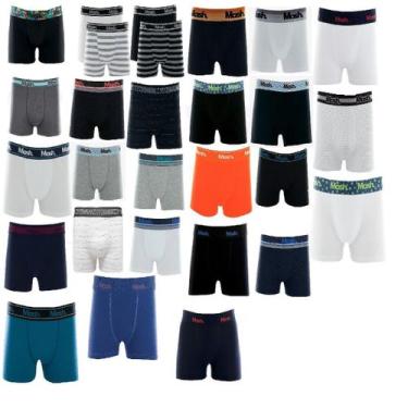 Imagem de Kit c/6 Cuecas Boxer Mash Infantil 110.07, Sortida, G