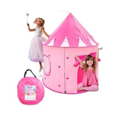 Imagem de Barraca Castelo Das Princesas Infantil Menina Grande, Cabana Festa do Pijama, Toca Divertida