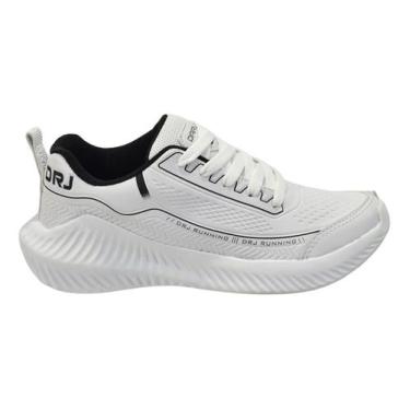 Imagem de Tênis Feminino Academia Daruj Confortável E Ideal Caminhada, Branco, 3