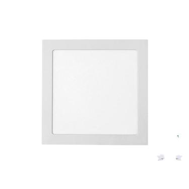 Imagem de Luminária Led Painel Embutir 20X20 Cm 18W 3000K Stella