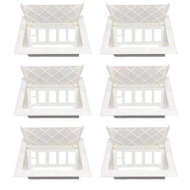 Imagem de 6 Caixas De Tomada De Embutir Na Mesa Hdmi Rede Caixa Vazia - MARELAGO