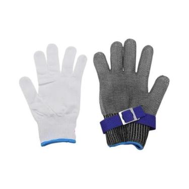 Imagem de Luvas De Segurança Anticorte E Resistentes a Perfurações Em Malha De A