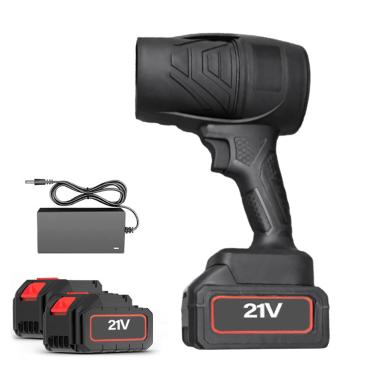 Imagem de Soprador de folhas elétrico | Soprador de pó portátil portátil sem fio, espanadores comprimidos para limpeza de calhas, limpeza de neve, paisagismo, uso industrial