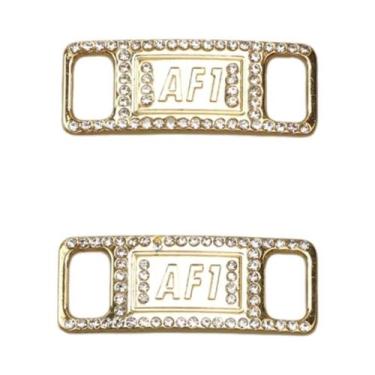 Imagem de Acessórios Coloridos De Strass Para Tênis AF1: Decorações De Diamante 