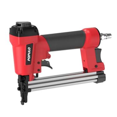 Imagem de POPULO Grampeador manual, pistola pneumática com grampos 3000 T50, AS-T50