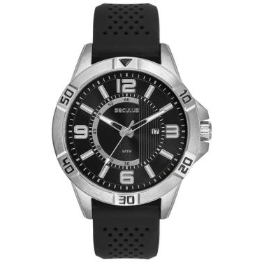 Imagem de Relógio Seculus Masculino Ref: 44300g0svnu1 Esportivo Prateado