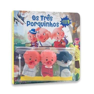 Imagem de Os Três Porquinhos: Dedoche