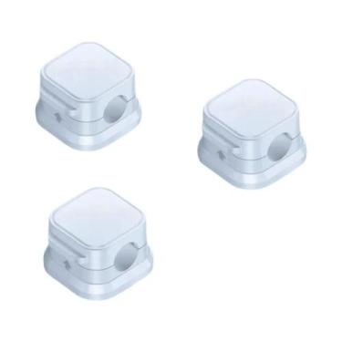 Imagem de Clipes Magnéticos Ajustáveis Para Cabos 3/6PCS, Organizador De Cabos P