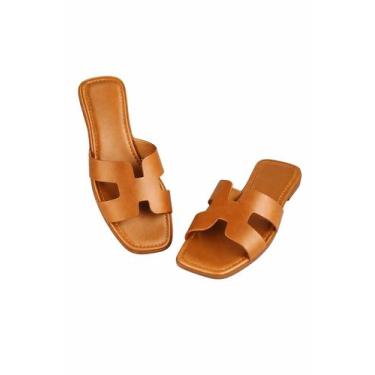 Imagem de Sandália Rasteirinha Feminina Confortável Moderna Casual 34 ao 40 - Vi