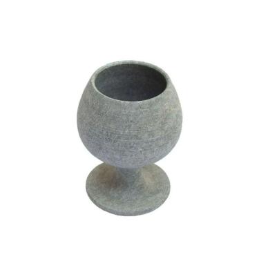 Imagem de Taça Para Vinho Em Pedra Sabão 250ml