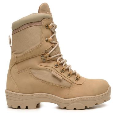 Imagem de Bota Coturno Militar Thabel ThunderBel Alfa Anti Perfuro Desert-Unissex