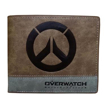 Imagem de Carteira OW Anime Characters Carteira fina com duas dobras em couro PU