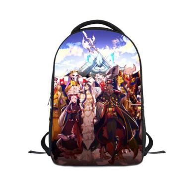 Imagem de Mochila Lords Of Undeads Anime School Poliéster 24x12x30cm - yiweisai