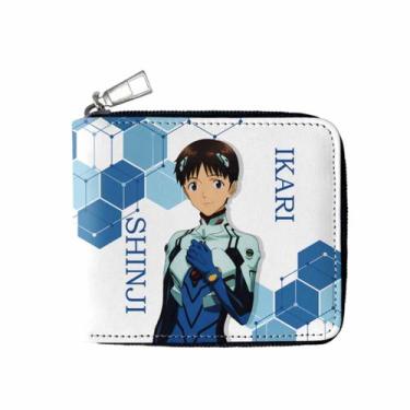 Imagem de Carteira Ikaris Shinji Anime Characters Carteira fina com duas dobras 