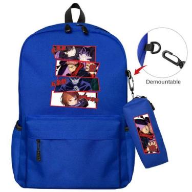 Imagem de Mochila escolar Jujutsus Kaisens Anime Schoolbag para crianças - yiwei