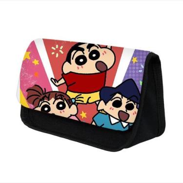 Imagem de Bolsa de lápis Shins chans Anime Pencil Box Big Capacity - yiweisai