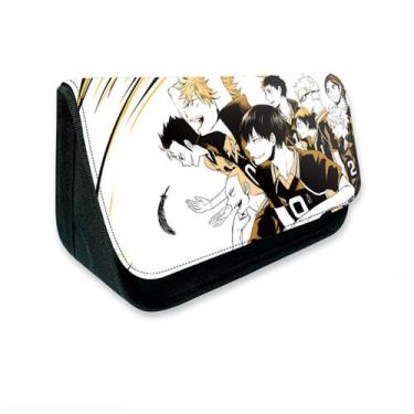 Imagem de Bolsa de lápis Haikyuuss Hinatas Shoyos Anime Pencil Box para crianças