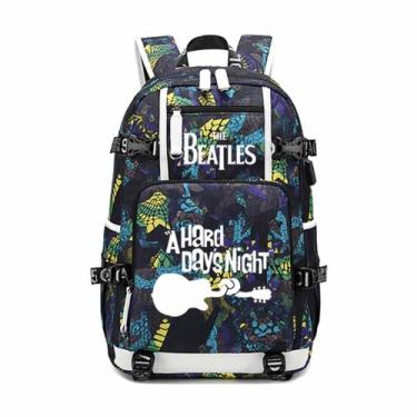 Imagem de Mochila Beatles Cartoon Kids School Oxford Cloth 0,6 kg - yiweisai