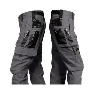 Imagem de Calças Táticas Resistentes Para Homens Com Múltiplos Bolsos, Calças De