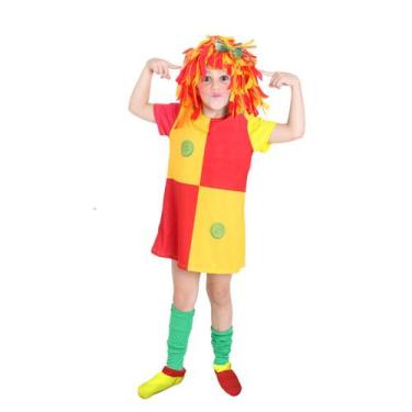 Imagem de Fantasia Emilia Infantil - Sitío do Pica Pau Amarelo - Sulamericana, U