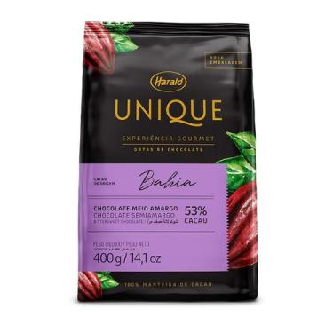 Imagem de Chocolate em Gotas 53% Cacau Amargo Bahia - Unique - 400g - 01 Unidade